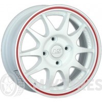 LS Wheels LS204 7x16 5x105 ET 36 Dia 56.6 (BKCRL)